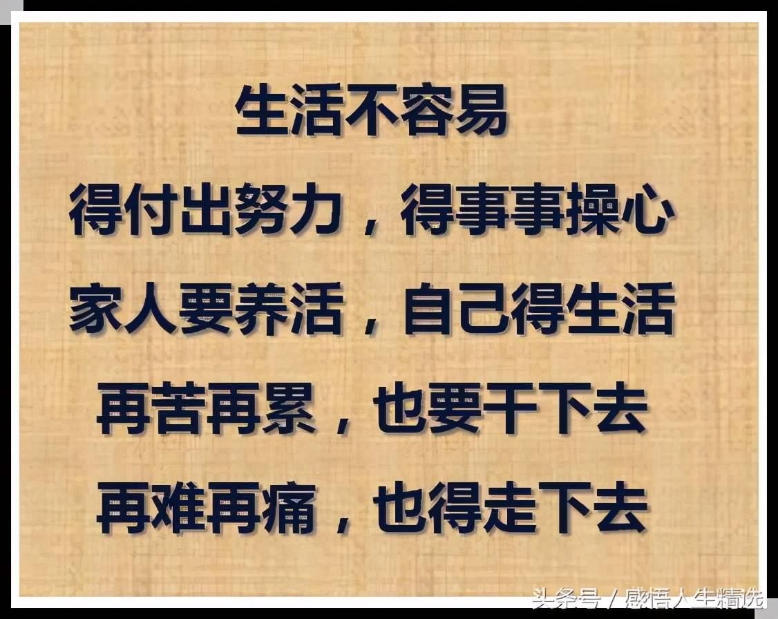 为了生活埋头苦干为了养家拼命挣钱起早贪黑挥汗如雨