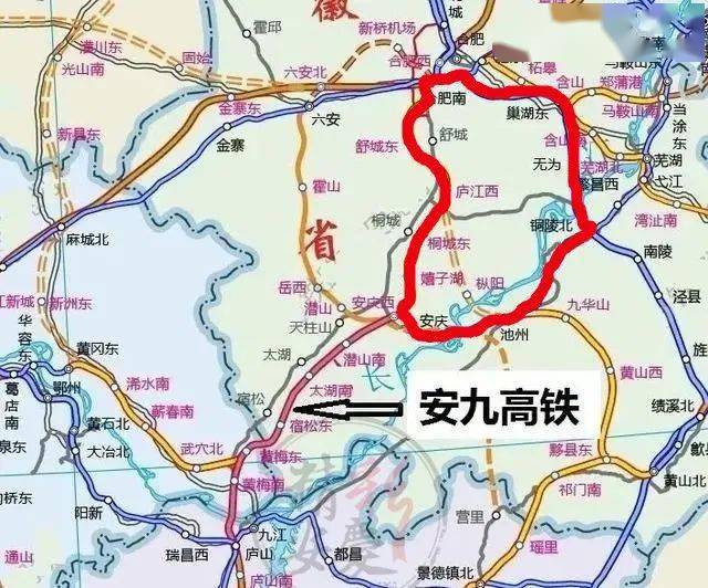 安庆有望成为省内第二大铁路枢纽城市!