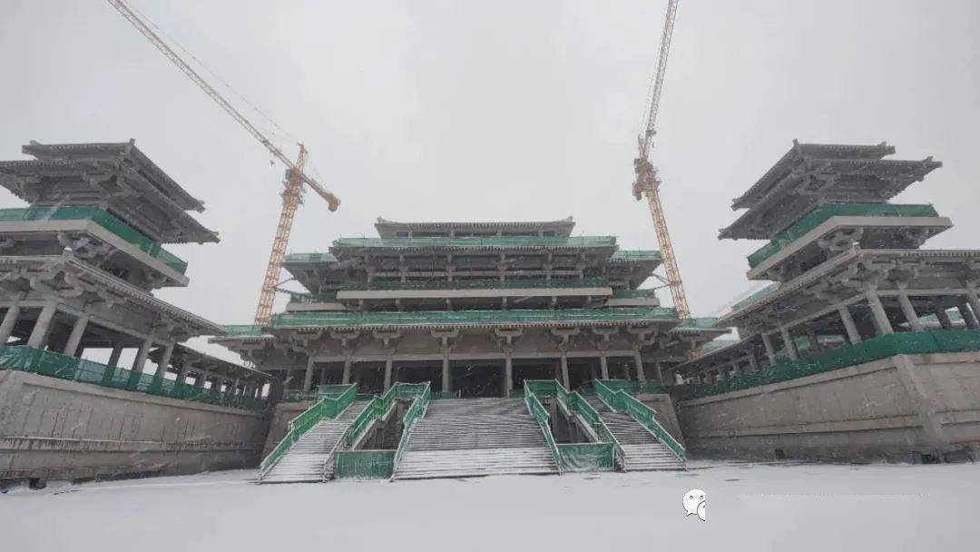 山东中亚今日播报初雪如约而至下雪的莒国古城你不知道有多美