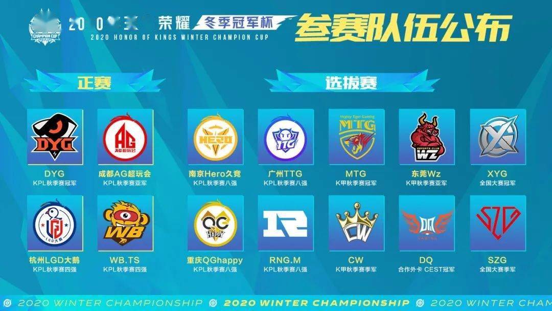 《王者荣耀》2020冬季冠军杯总决赛落地深圳南山