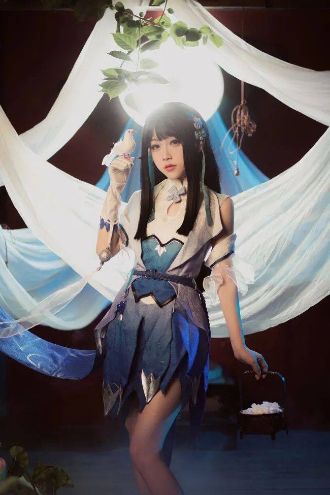 cosplay图片 荣耀,cosplay图片 阿狸 王者荣耀cos:双份眼福来啦~杨玉环&西施