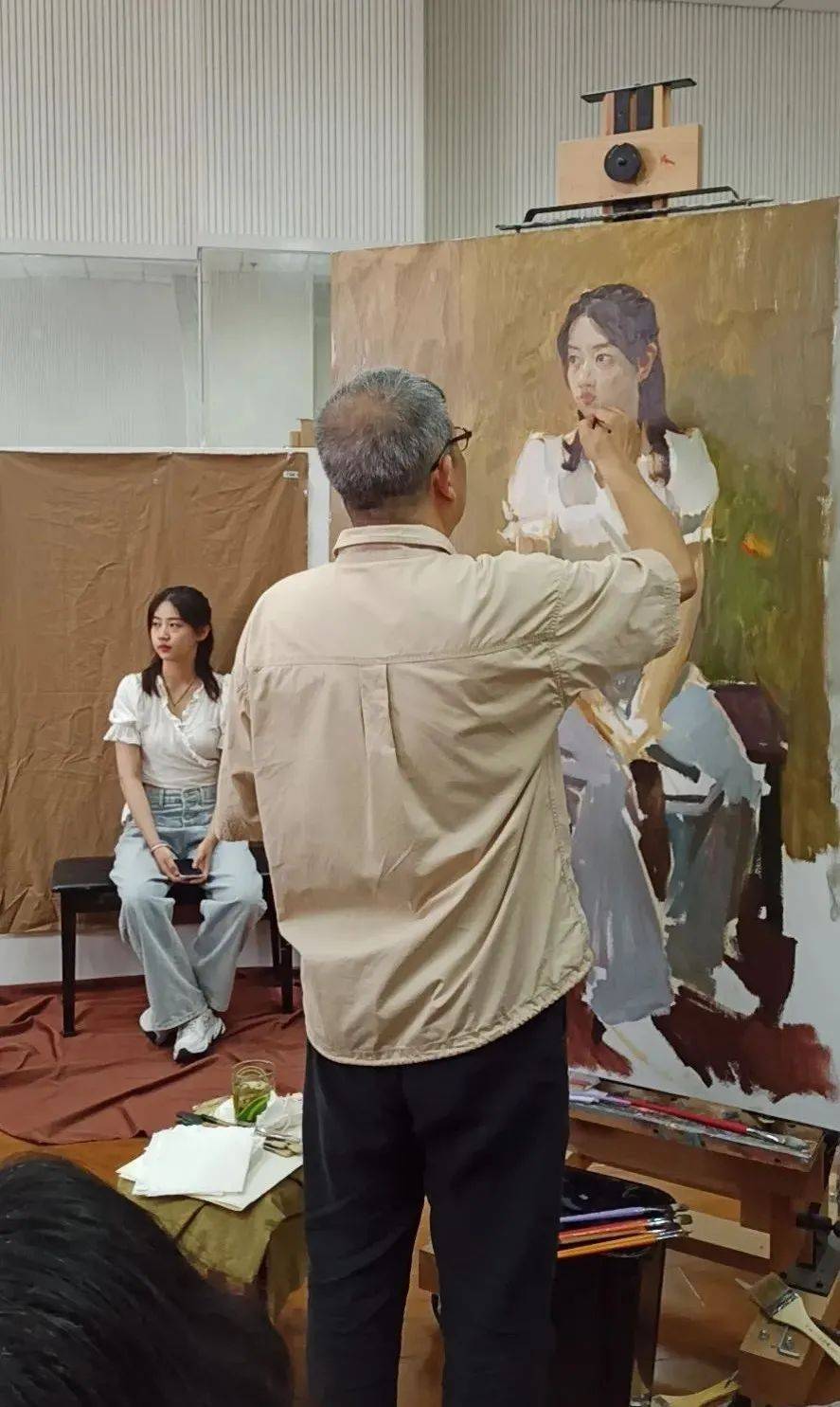 名画记国美绘画学院院长何红舟作品附新作