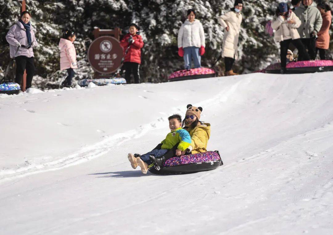 元旦假期去哪玩明月山滑雪场试营业正式开启