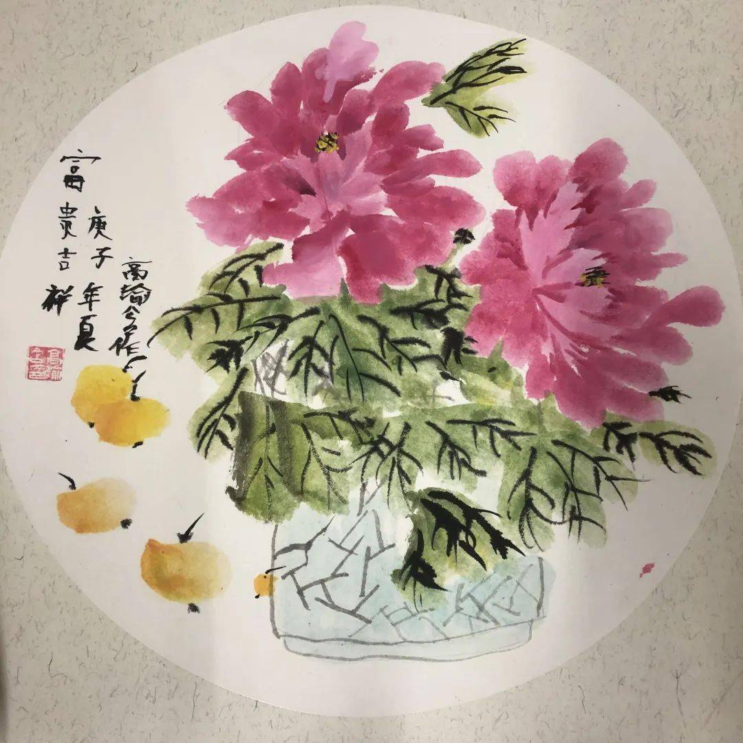 师生书画展风采翰墨飘香迎新年