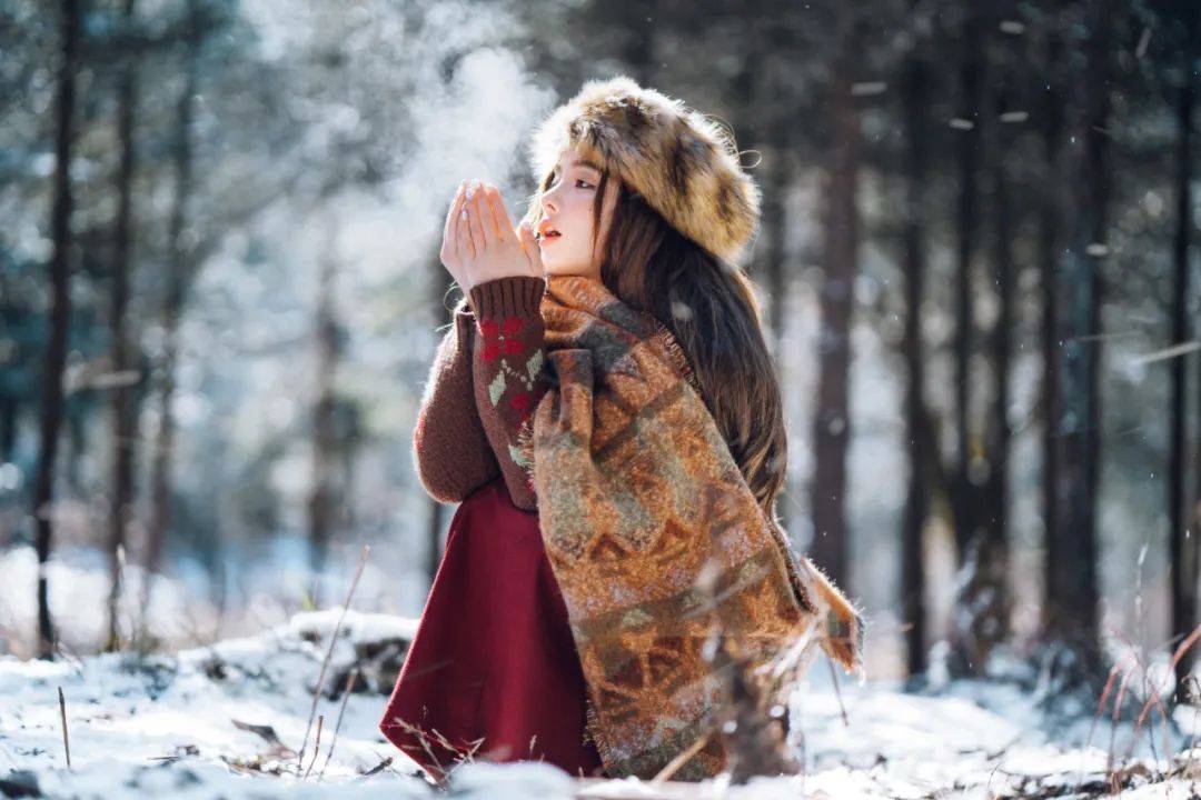 摄影教程如何在雪地里拍出又美又仙的人像照