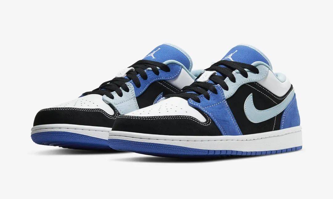 aj1低帮"拼接"新配色官方实物提前泄露,将限量发售!