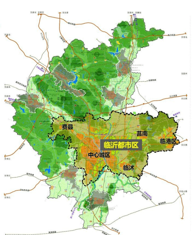 临沂规划建设市域副中心五纵五横高速公路网这份文件释放太多重要信号