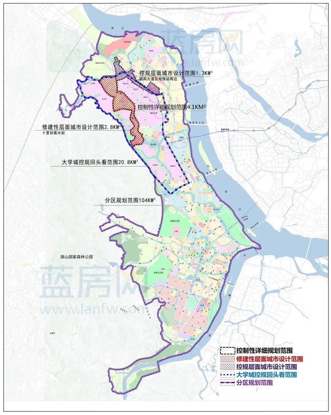 【关注】福州"十四五"规划公布,这些地区将重点打造 !