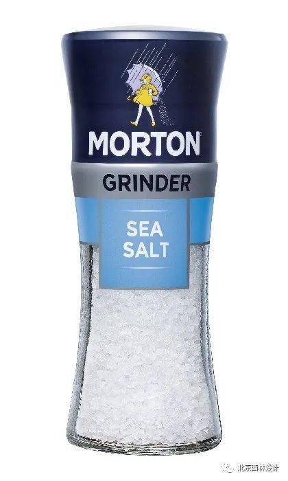 百年品牌的盐包装设计创意mortonsalt