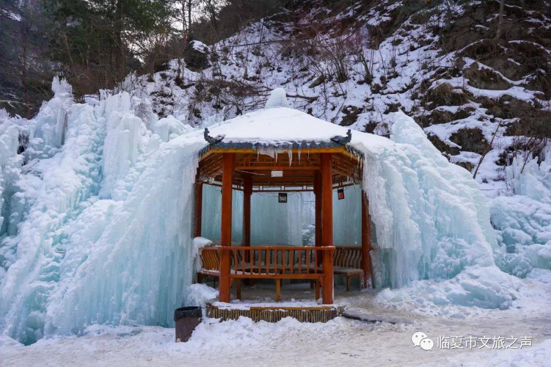 背靠景区冰雪瑶池 在凌冽寒风中 与好友佳人一起 冬日的大墩峡 变得