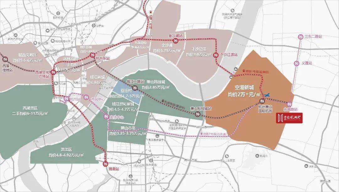 规划到2035年,杭州要把钱塘江变成杭州城中江. 示意图 伴随