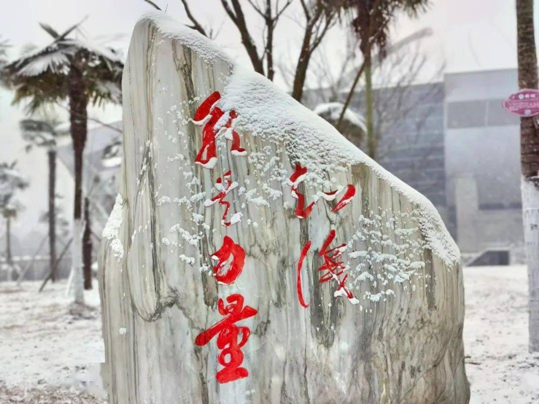 六盘水师范学院美不胜收的雪景大片来了!