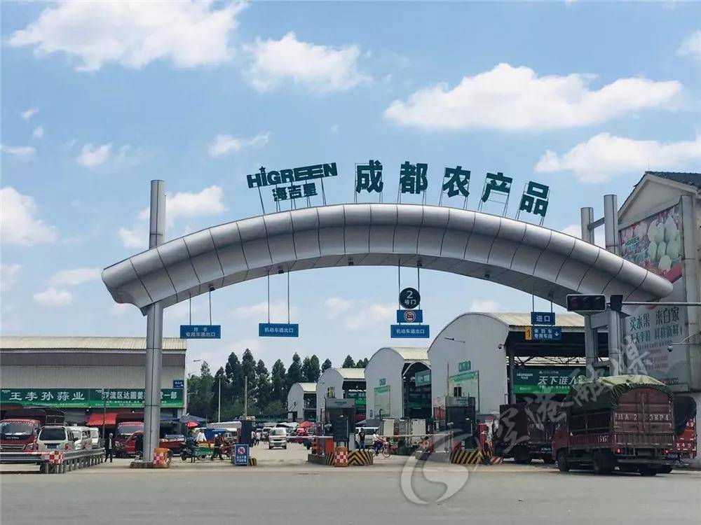 双儿为大家整理了一份年货地图 请提前收好~ 双流大市场  ▲图据空港