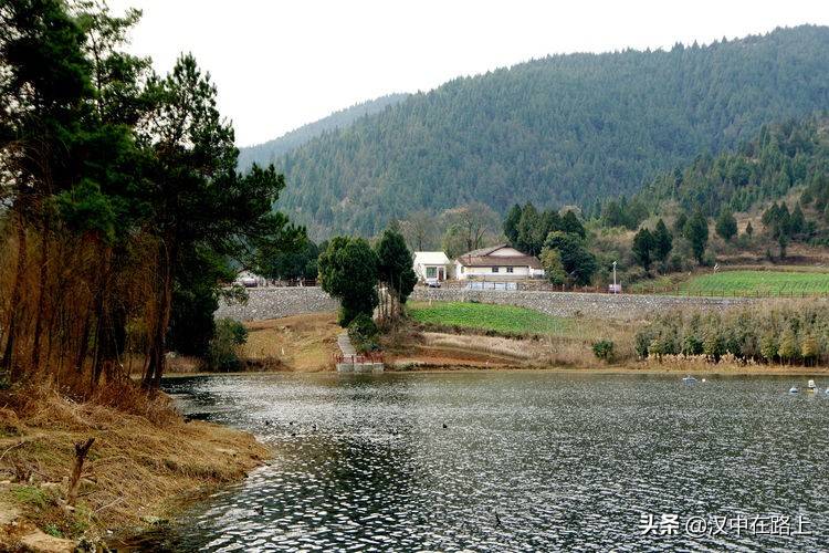 汉中陈村湖藏着冬日最美乡村风光!可惜知道的人不多
