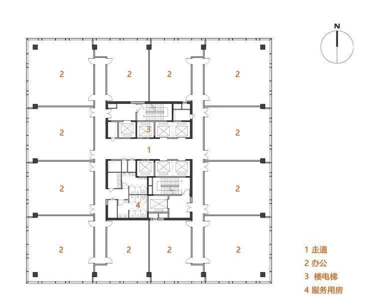 超越时间密斯式的优雅合肥华地金融中心