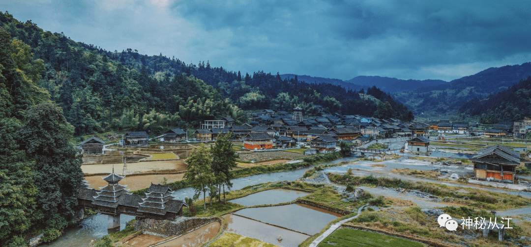 传统村落—增盈村国家重点文物保护单位—金勾风雨桥国家重点文物