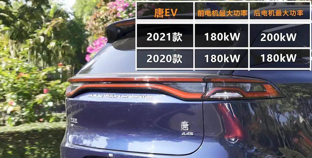 看得见的质感升级 试比亚迪2021款唐ev