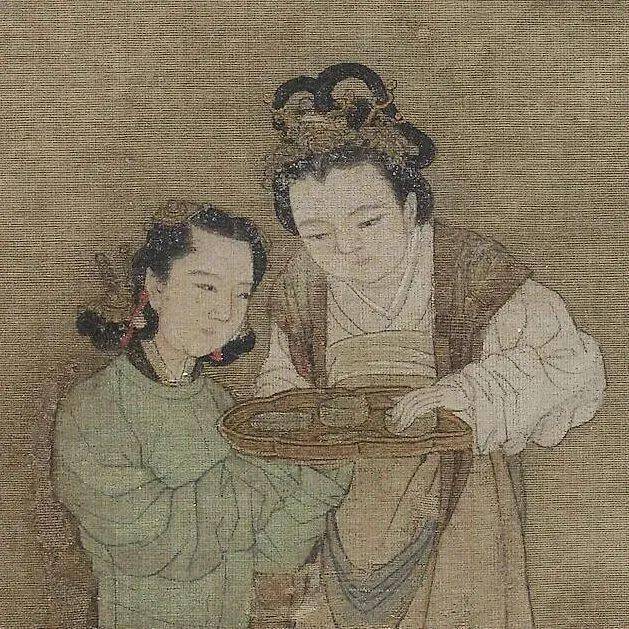 古画中的茶