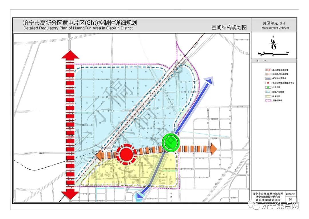 4万亩!济宁高新区黄屯片区最新规划来了