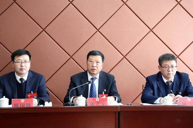 区政协主席张立元,区委副书记杨璐,区委常委,统战部部长陈国锋,区政协