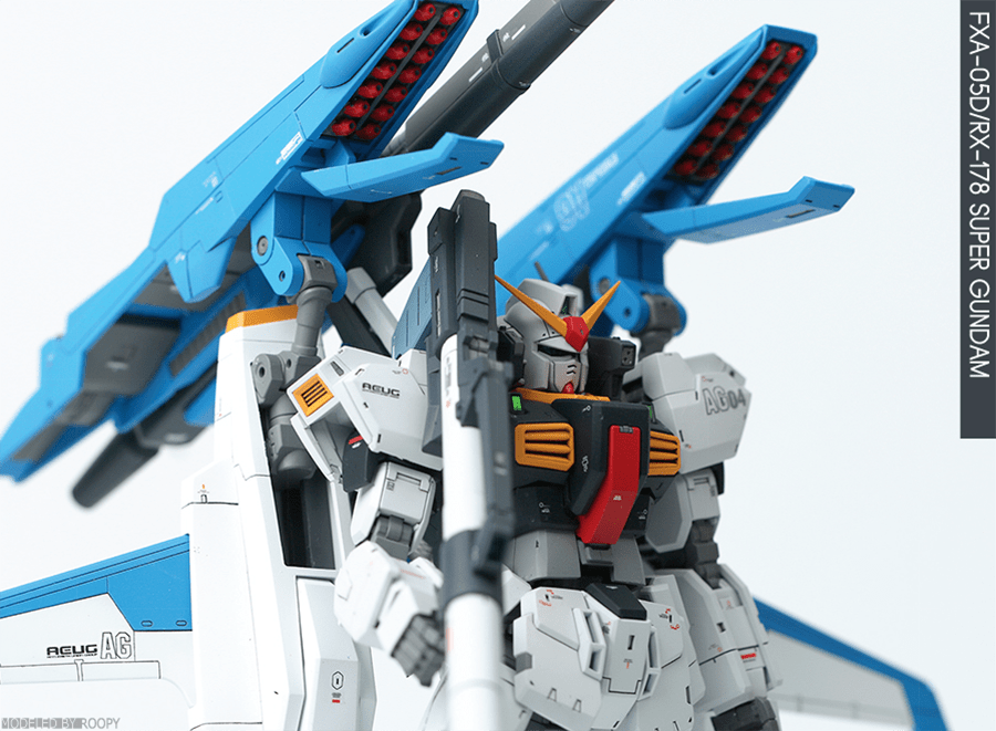 超级高达完成,rg mkii g-防卫者制作