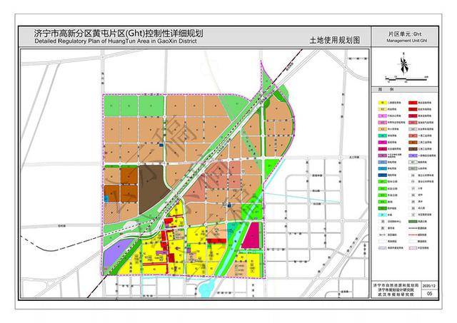 4万亩!济宁高新区黄屯片区规划获批后公示