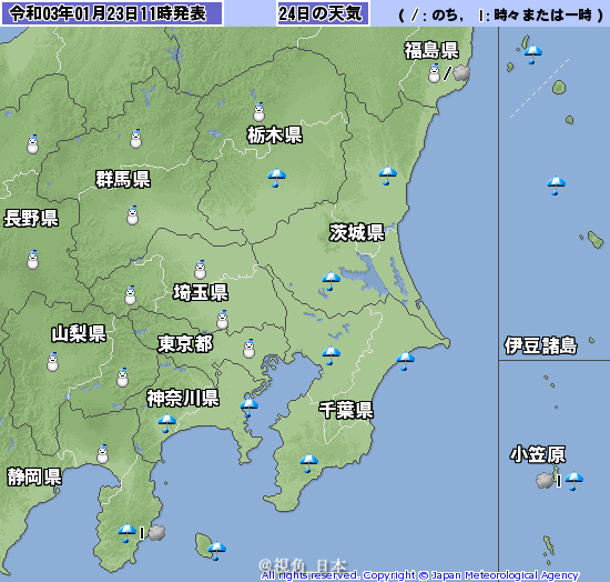 高知县一只喜欢偷扫帚的猴子 东京都心今夜到明天可能积雪