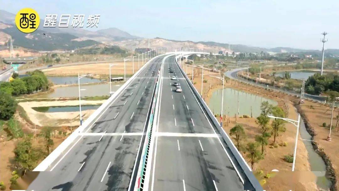 首条环线公路!高明大桥至富龙大桥公路工程通车