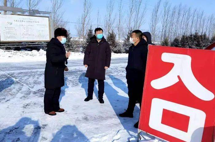 虎林市副市长崔立东到八五〇农场有限公司检查督导疫情防控工作