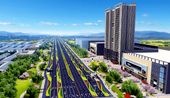 成洛简快速路改造后效果图另外,东进通根据此前媒体报道的成洛简