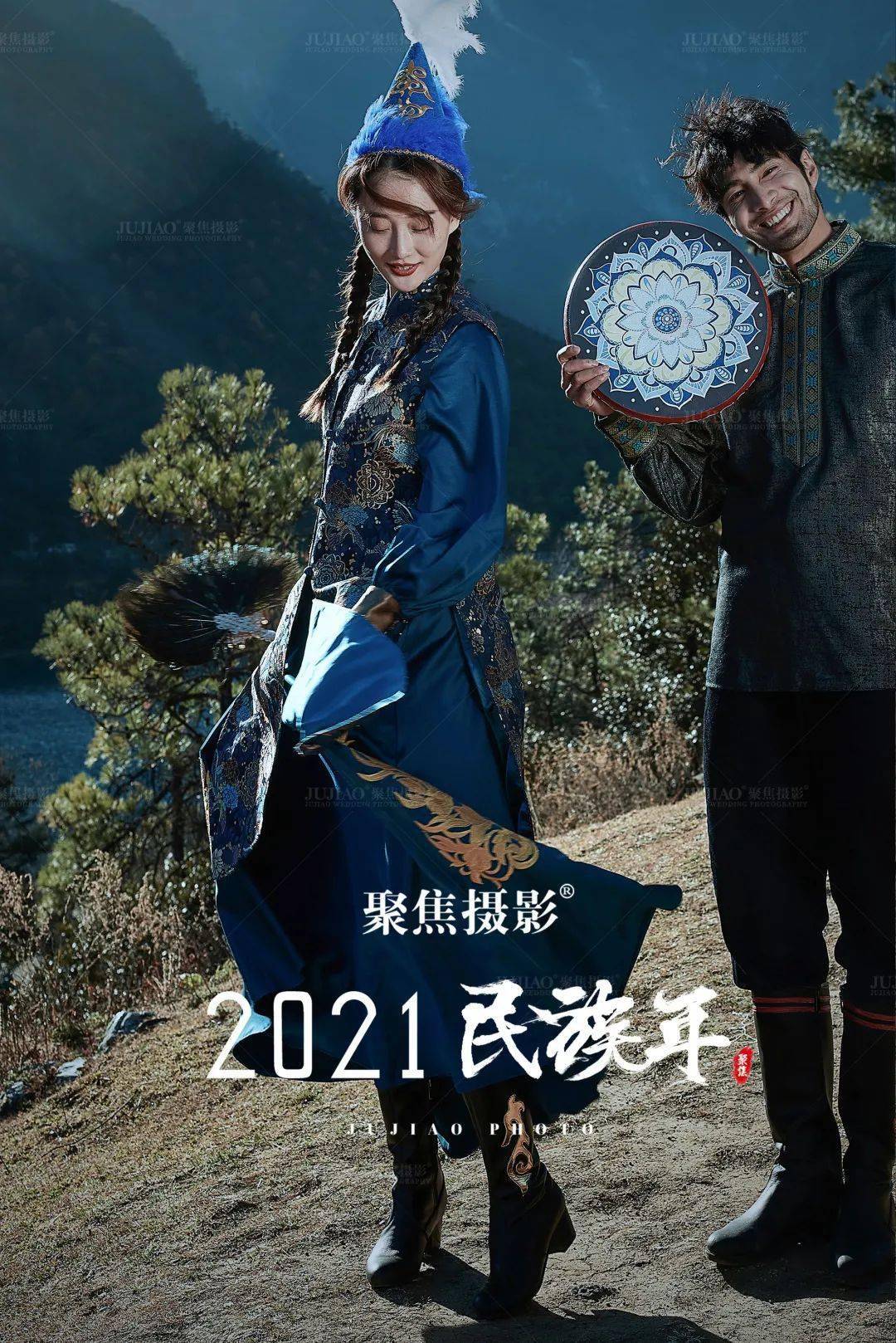 聚焦摄影 | 民族风婚纱照 为民族打call!