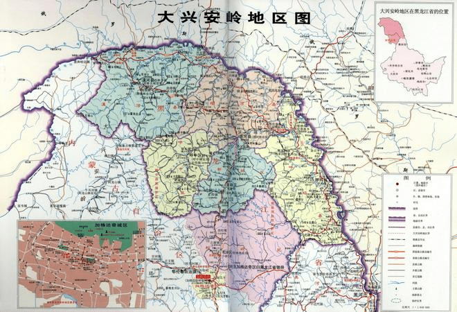 内蒙古地界内的这个区域,为什么会是黑龙江省的飞地?