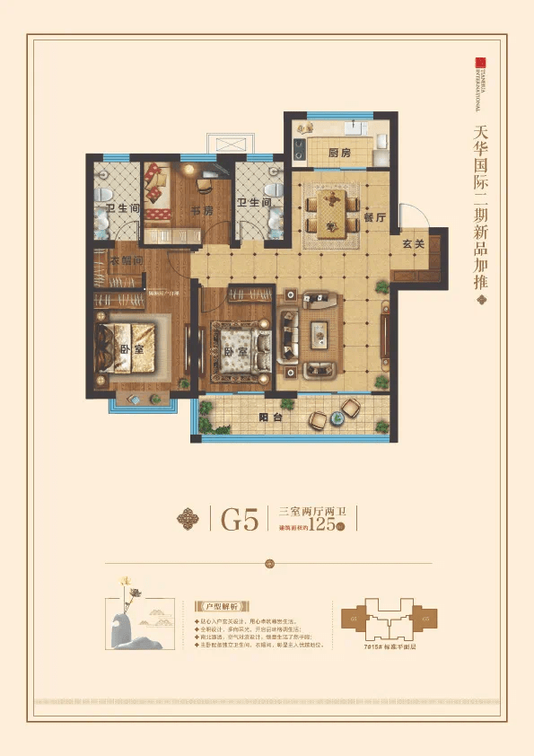 【天华国际】2021最新户型, 买房即可上名校,首付6万