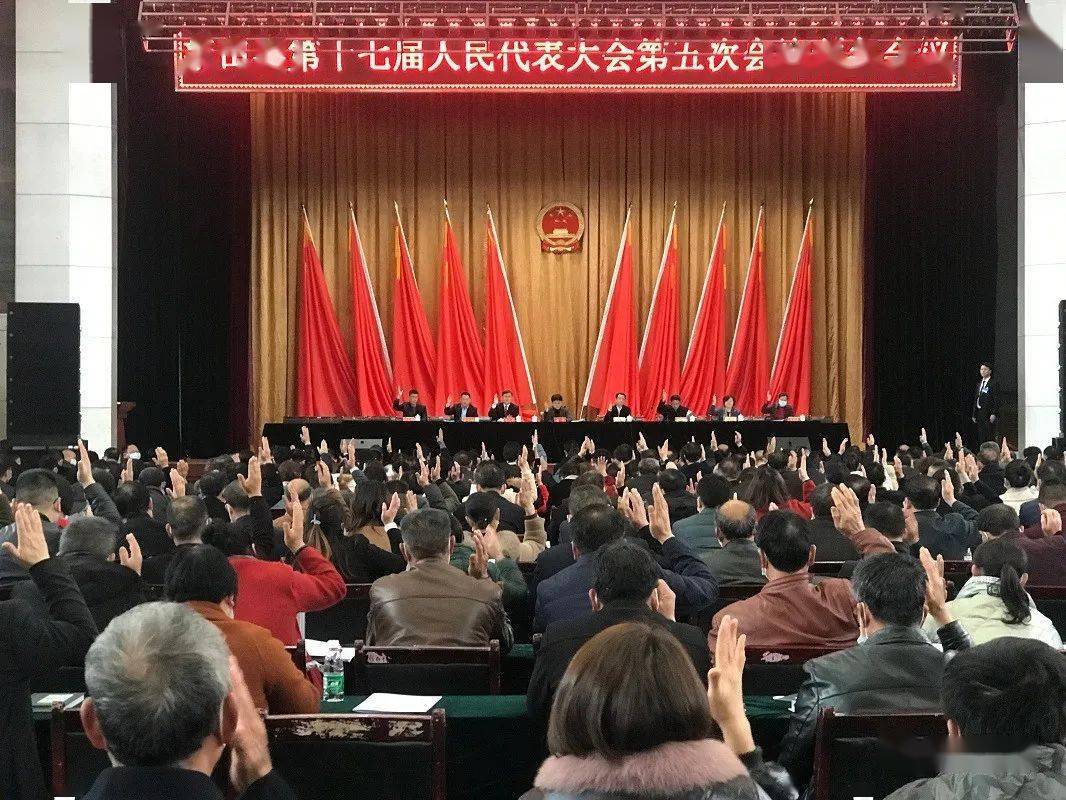 新田县第十七届人大五次会议举行预备会