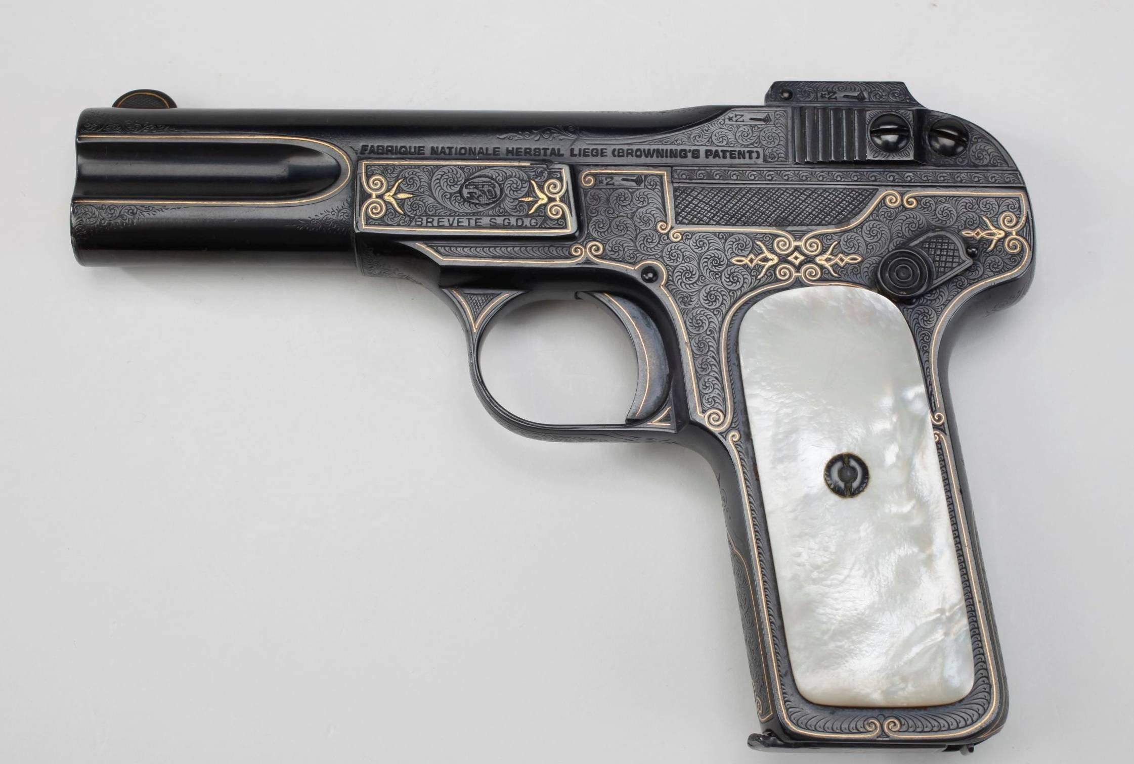 勃朗宁的世纪杰作——勃朗宁m1900式手枪