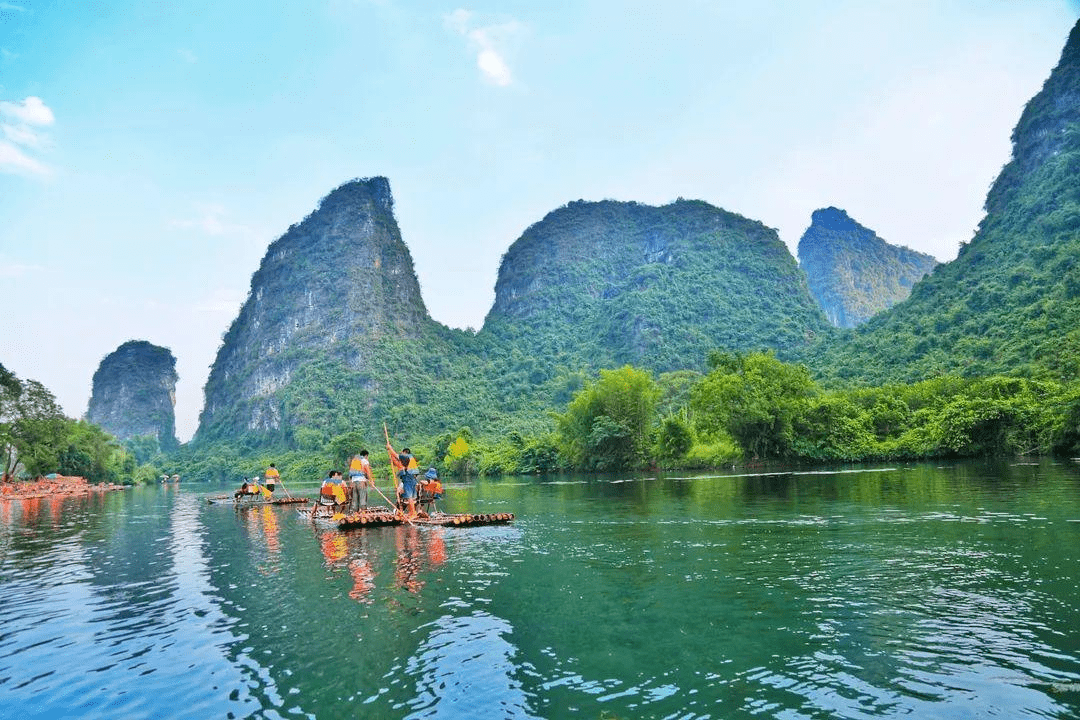 of the itinerary    精选漓江游船 不节约成本 选择最精华兴坪段 给