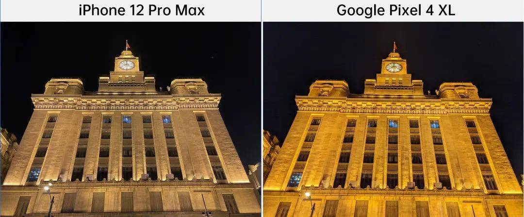 5× 模组在 apple proraw 下能够达到接近 11 档的动态范围,而 google
