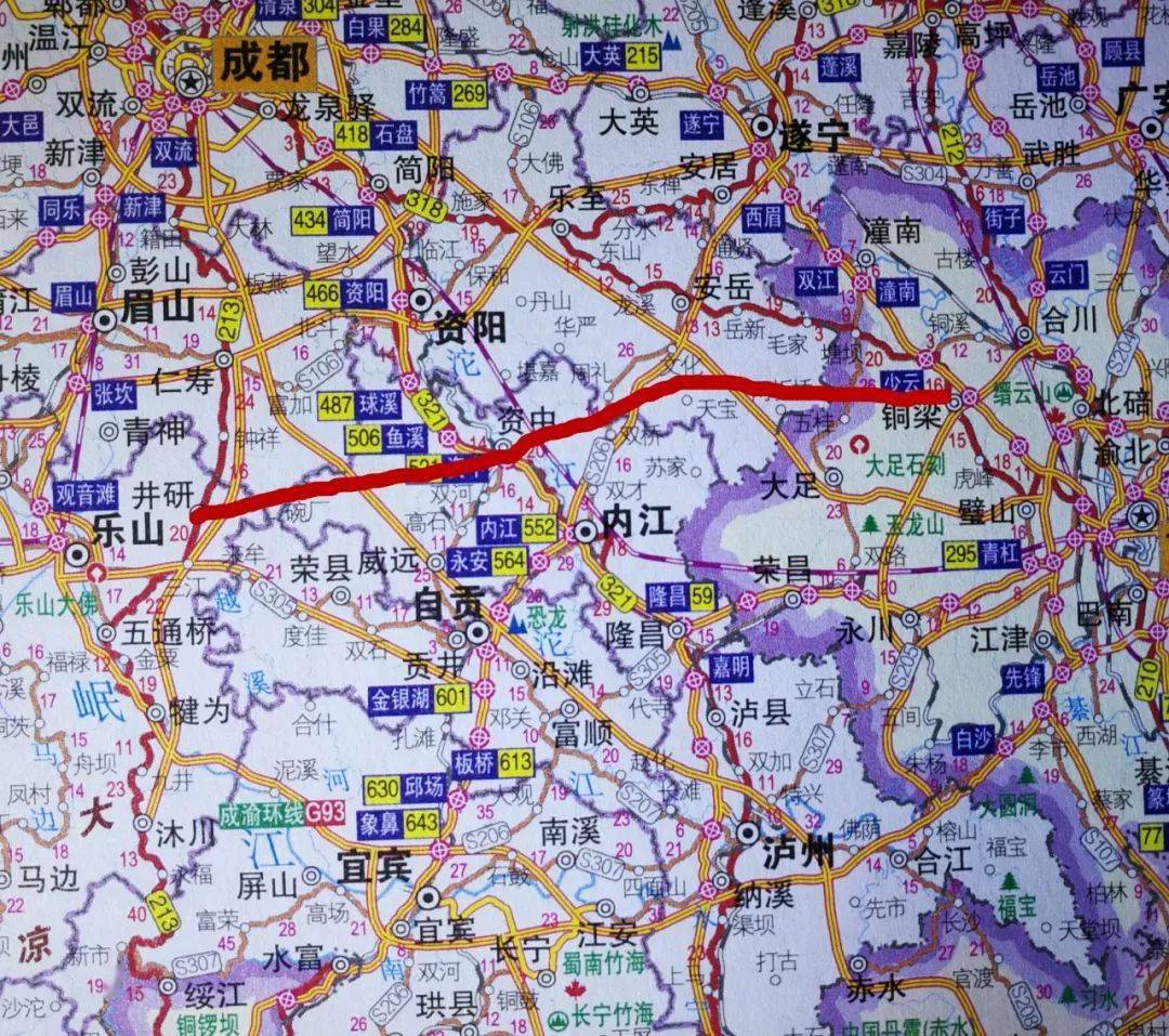 成渝中线高铁,铜安乐高速等和安岳有关的这4个项目是今年四川新开工