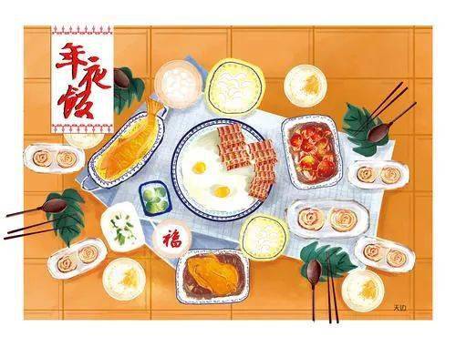 一桌年夜饭,一年思乡情