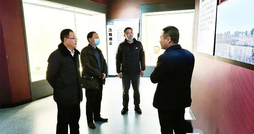 ┃市文旅体局局长伍建强到安徽中国桐城文化博物馆检查布展工作