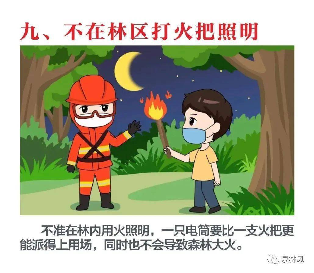 森林防火珍爱森林防火于未燃