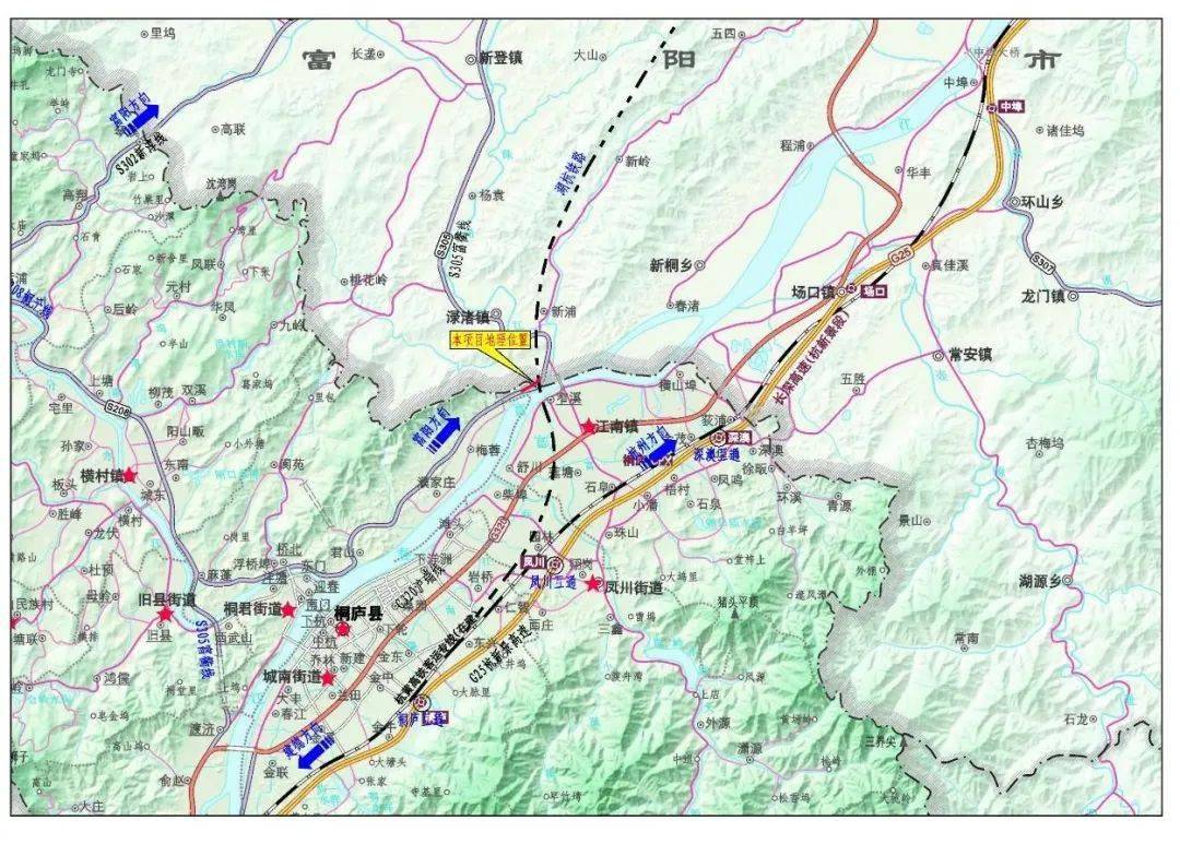 投资超2亿!打造县城1小时通勤交通圈,桐庐这个地方新建公路隧道!