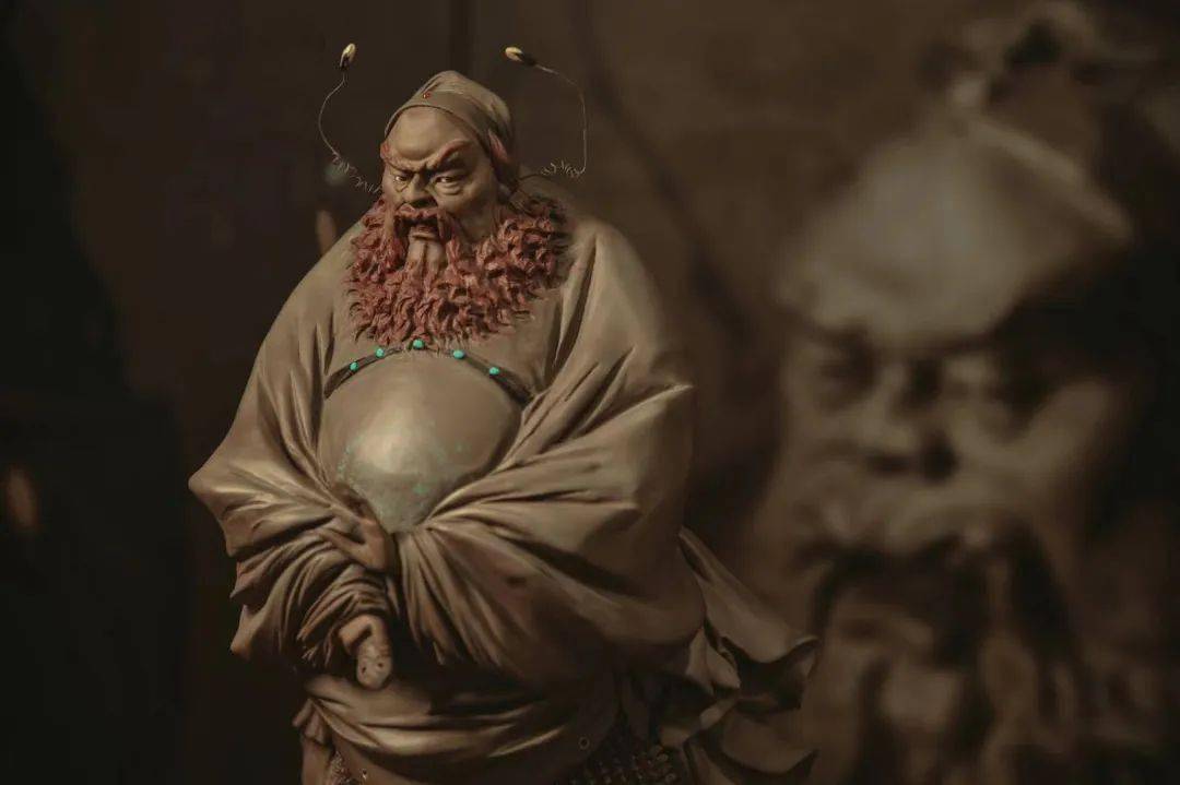 《肃清钟馗》 第六代泥人张——张宇先生作品