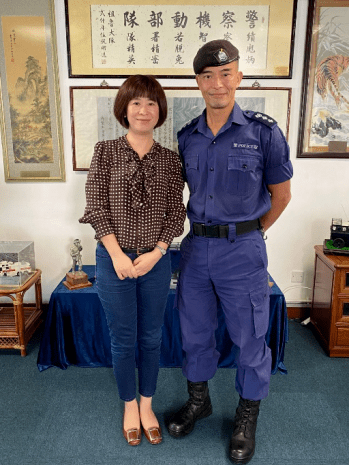 直新闻驻香港记者秦玥前段时间也专访了陈sir.