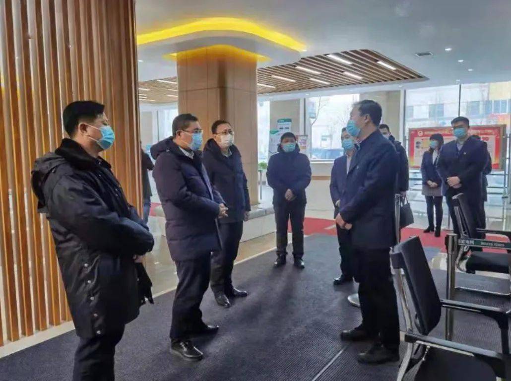 区委副书记,区长杨慧检查驻区水,电,气,热企业春节期间民生保障工作