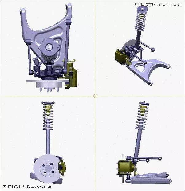 干货汽车基础知识之图解各种悬挂系统优缺点