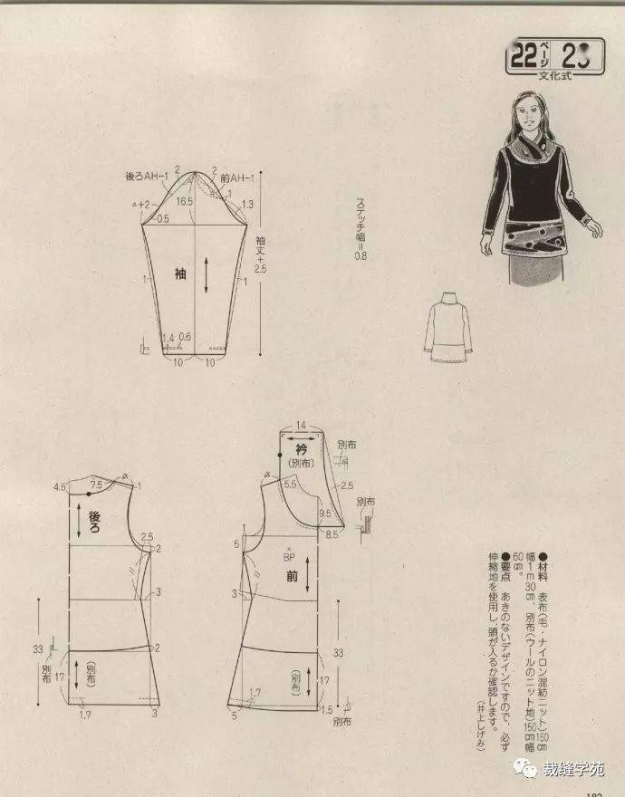 春款/《贵妇人》女装裁剪图,好看应季