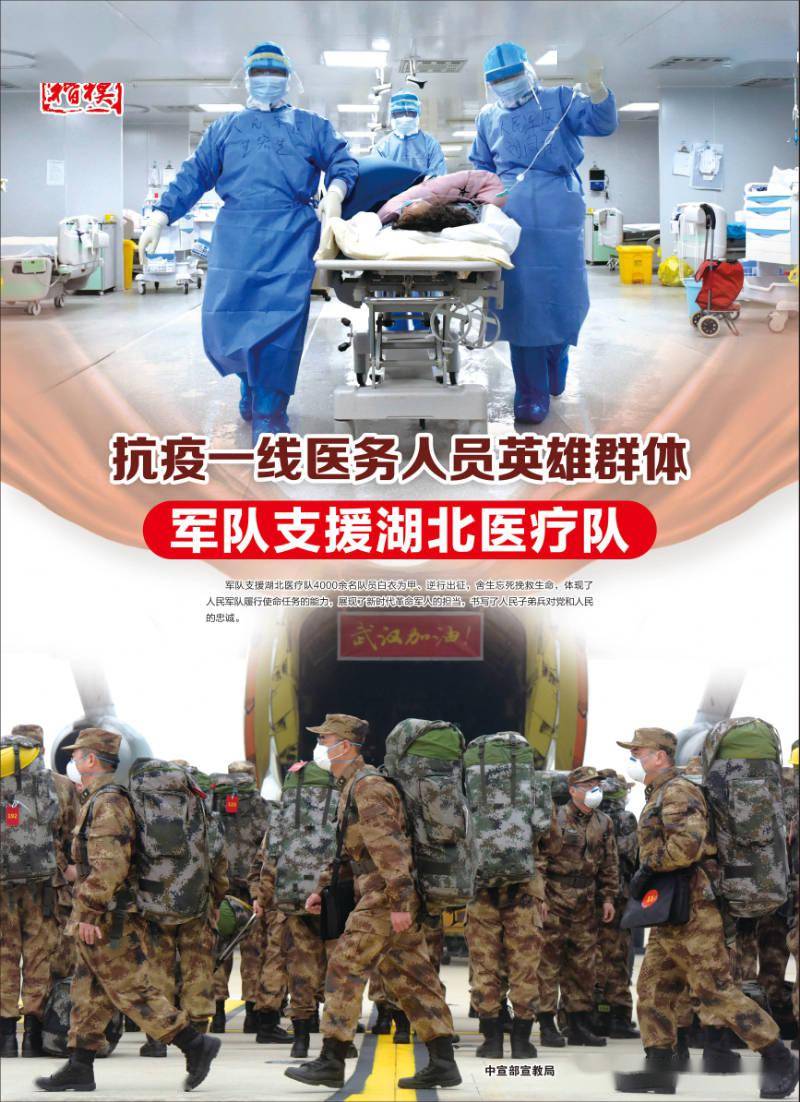 时代楷模丨抗疫英雄-军队支援湖北医疗队
