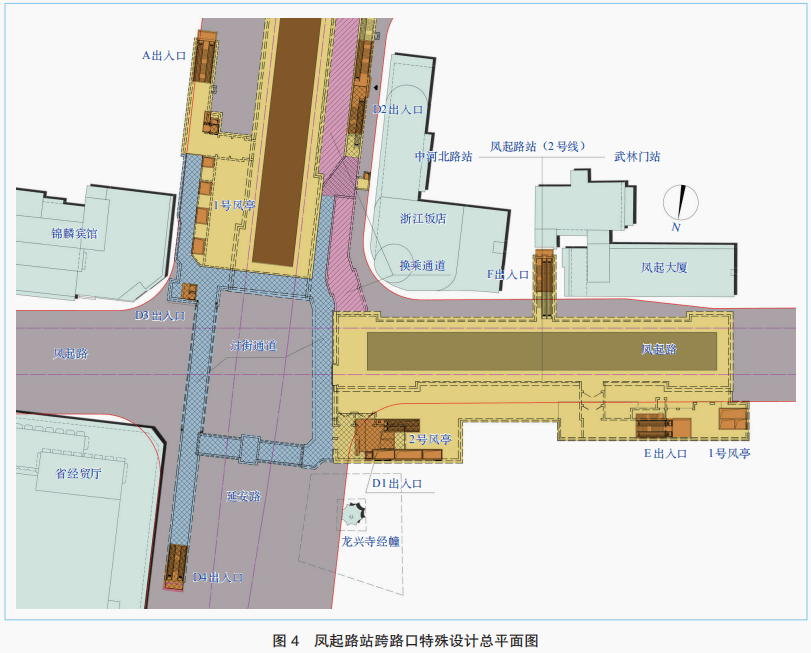 复杂边界条件下地铁车站特殊设计