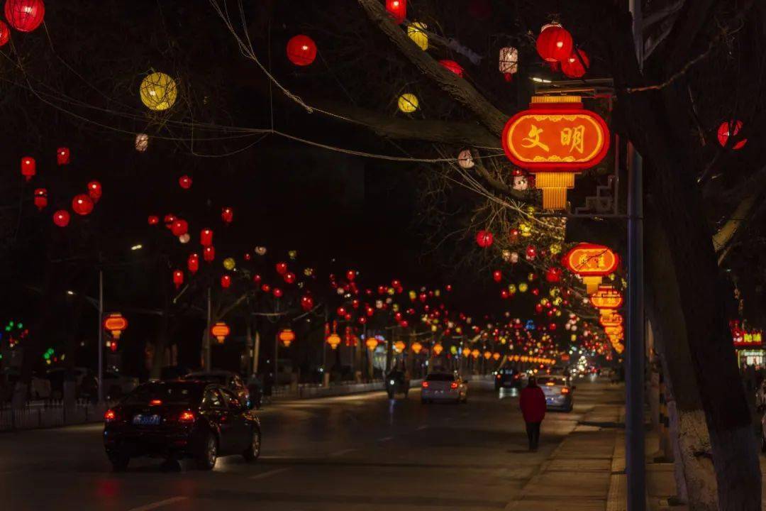 漂亮运城各县市过年期间夜景图鉴来啦